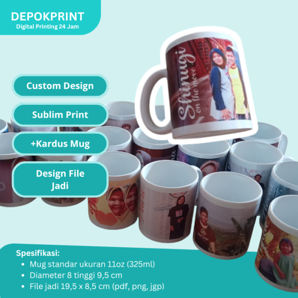Mug Polos Sublim - Gambar 2