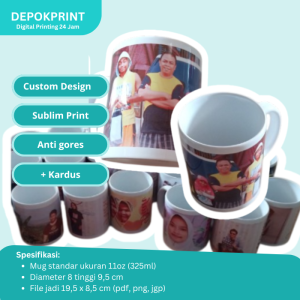 Mug Polos Sublim